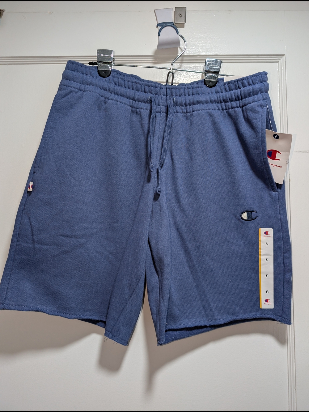 Champion Men’s Slate Blue Fleece Athletic Shorts